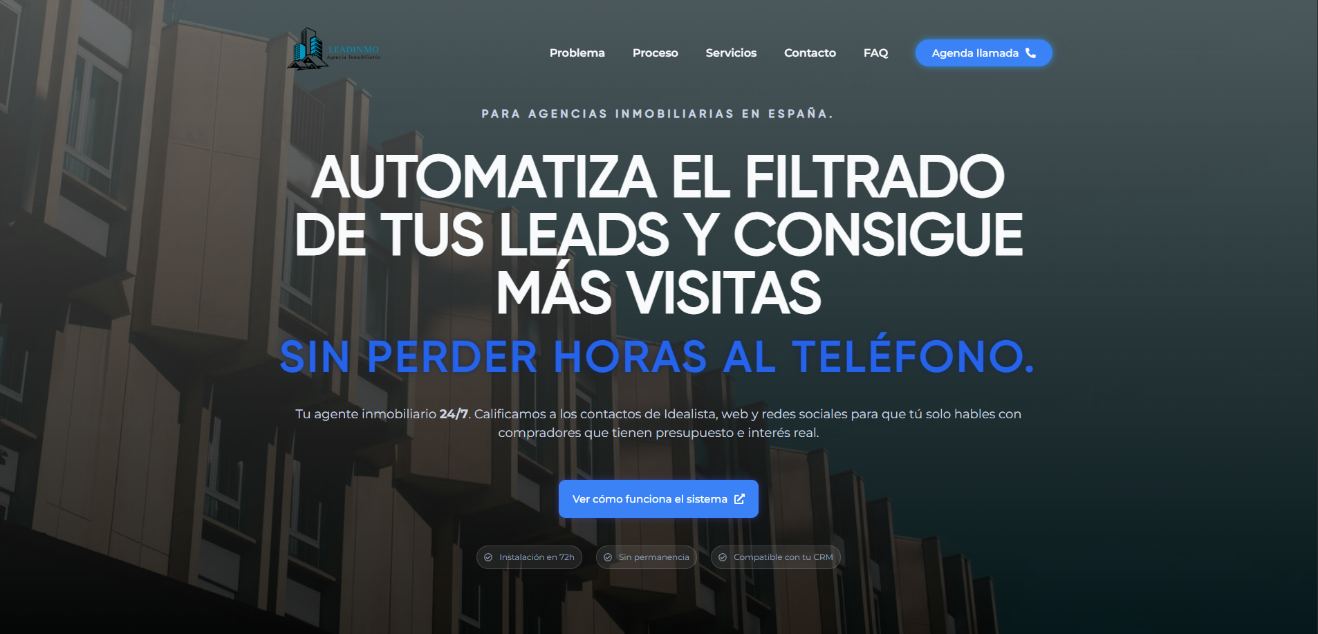 Leadinmo – Captación inmobiliaria, Aphelion Studio